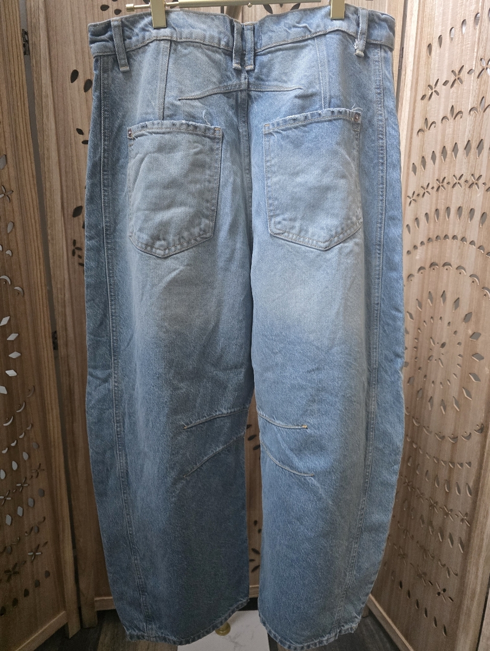 NWOT We The Free Good Luck Mid Rise Barrels In Kismet 28,30 - Picture 5 of 9